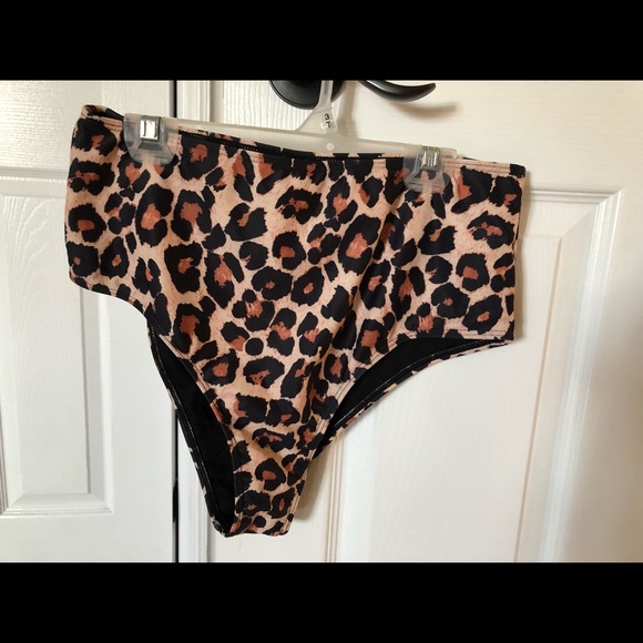 Women high waist bikini bottom size L - Picture 1 of 7